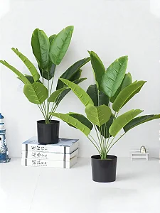 Planta Artificial Bananeira 66cm / 80cm